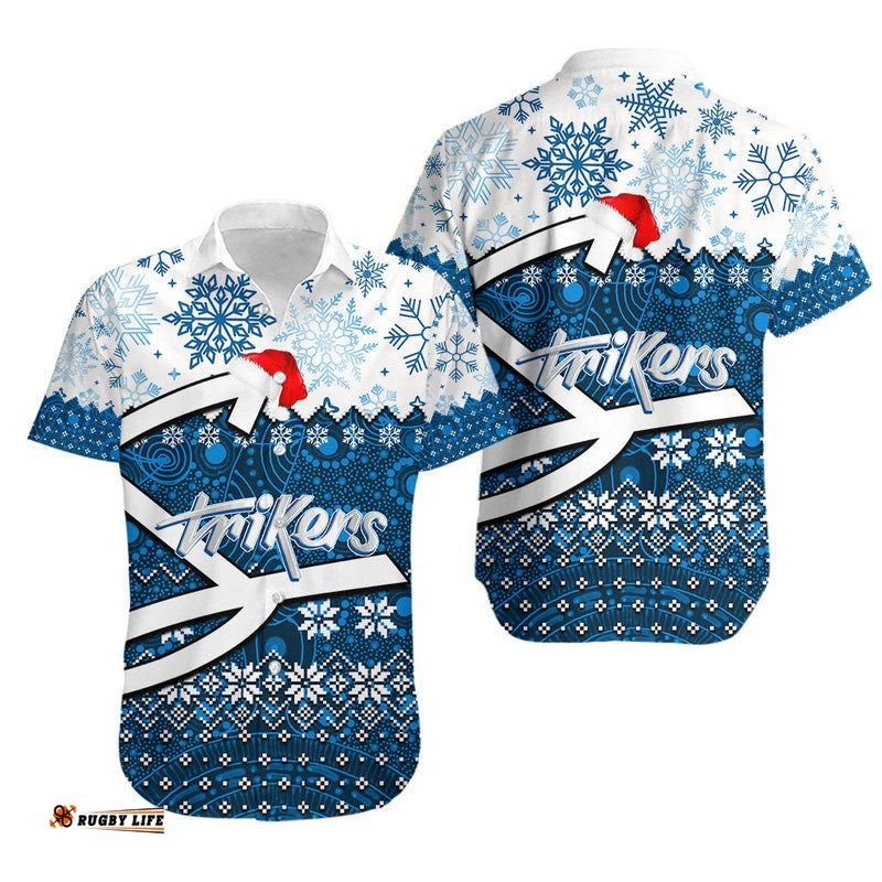 Adelaide Strikers Christmas Hawaiian Shirt Cricket