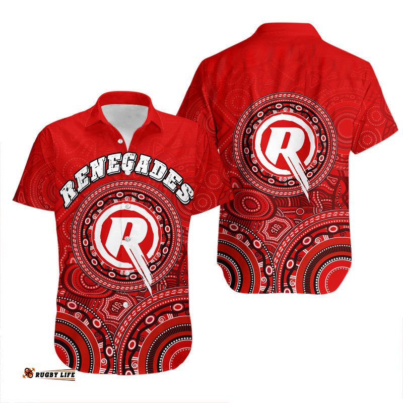 Melbourne Renegades Indigenous Aboriginal Arts Hawaiian Shirt