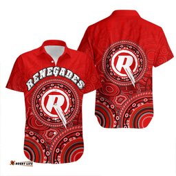 Melbourne Renegades Indigenous Aboriginal Arts Hawaiian Shirt