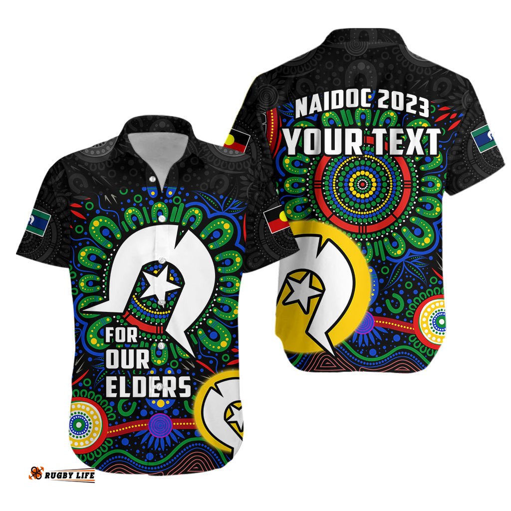 Custom Personalised Australia NAIDOC Week Hawaiian Shirt Aboriginal For Our Elders