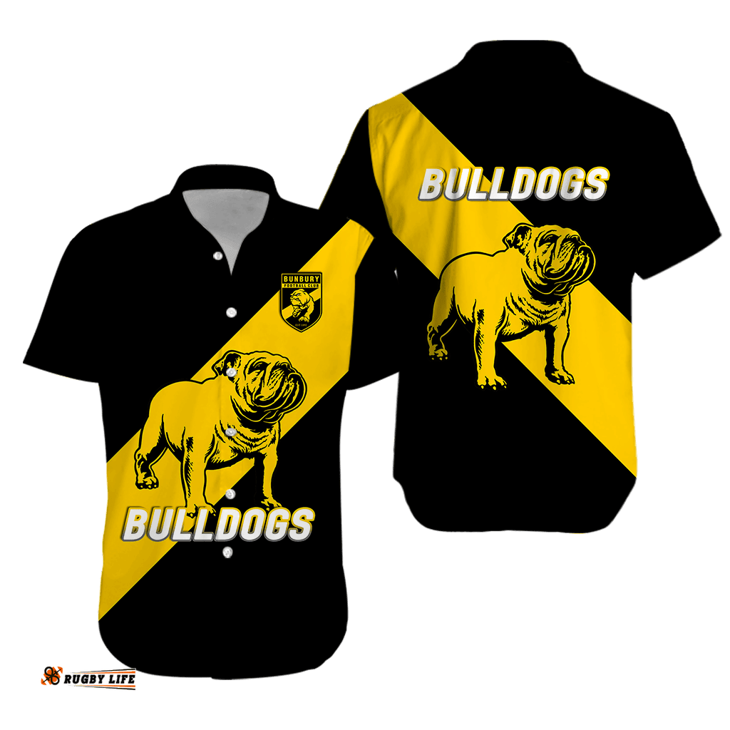 Bulldogs Bunbury Football Hawaiian Shirt