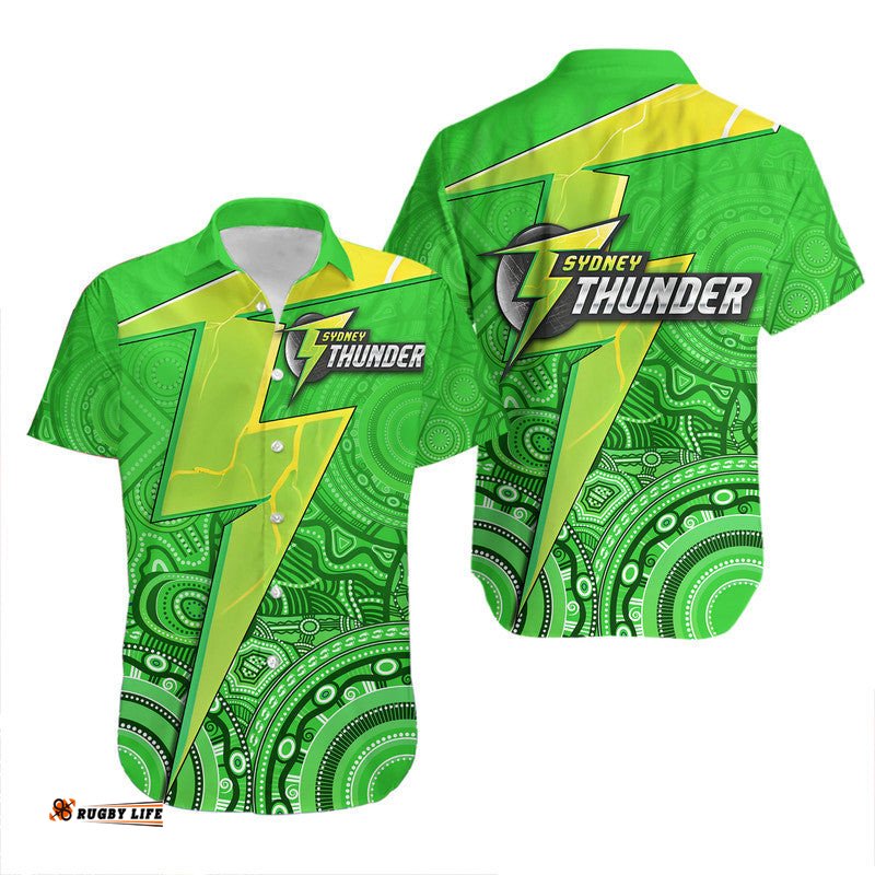 Sydney Thunder Indigenous Aboriginal Arts Hawaiian Shirt