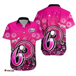 Sydney Sixers Hawaiian Shirt Aboriginal Australia Cricket Champion