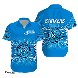 Adelaide Strikers Aboriginal Cricket Hawaiian Shirt