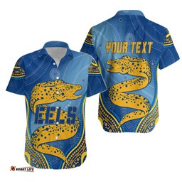 Personalised Parramatta Rugby Eels Hawaiian Shirt Aboriginal Simple Style