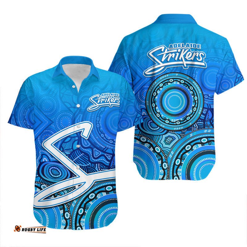 Adelaide Strikers Indigenous Aboriginal Arts Hawaiian Shirt