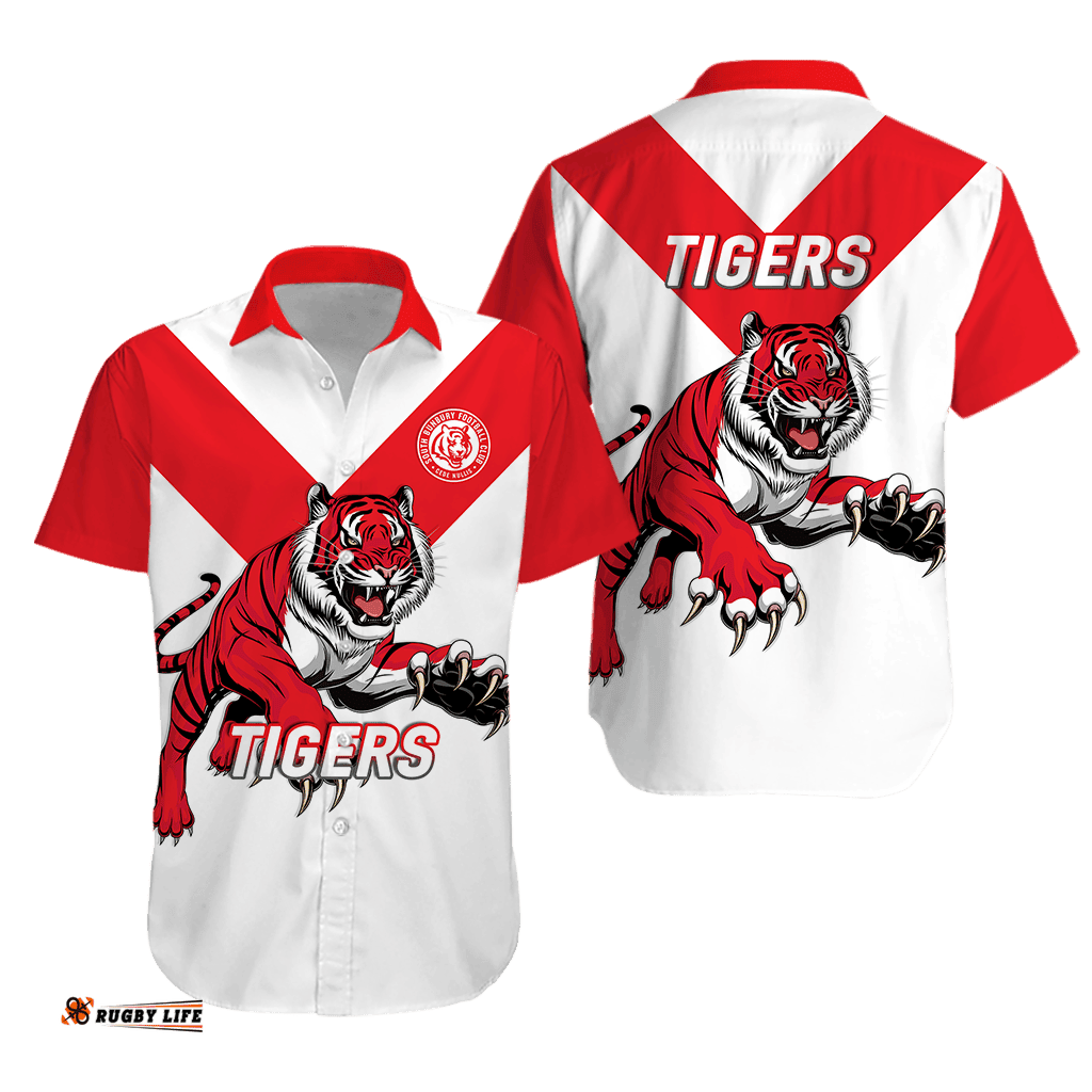 Tigers South Bunbury Football Hawaiian Shirt