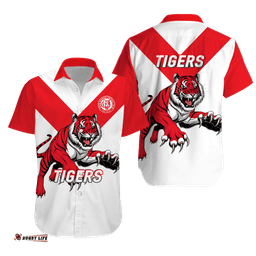 Tigers South Bunbury Football Hawaiian Shirt