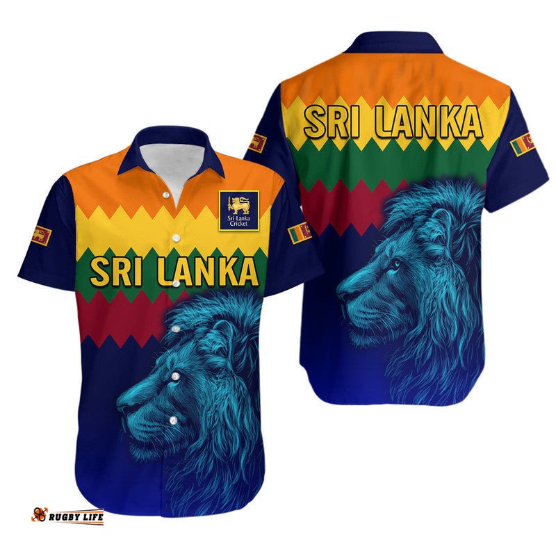Sri Lanka The Lions Cricket Hawaiian Shirt