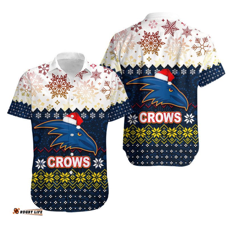 Crows Hawaiian Shirt Christmas
