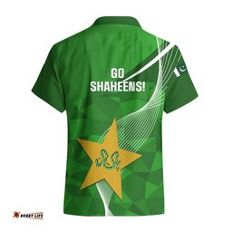 Pakistan Cricket Hawaiian Shirt Shaheens Go Champions World Cup