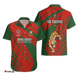 Bangladesh Cricket Hawaiian Shirt Go Champions World Cup