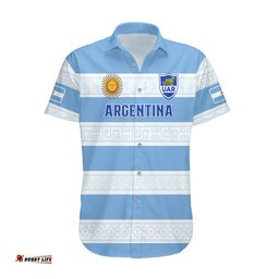 Personalised Argentina Rugby Hawaiian Shirt Los Pumas Go Champions Unique Style