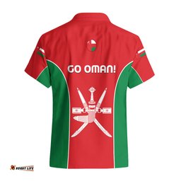 Oman Cricket Hawaiian Shirt Dynamic Version