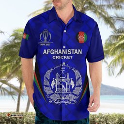 Personalised Afghanistan Cricket Hawaiian Shirt Go Champions World Cup