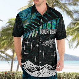 Personalised Maori New Year Hawaiian Shirt Matariki Mix Paua Shell