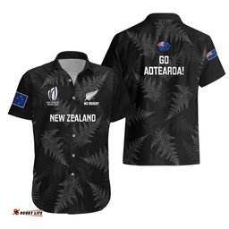 New Zealand Silver Fern Rugby Hawaiian Shirt Go Aotearoa World Cup