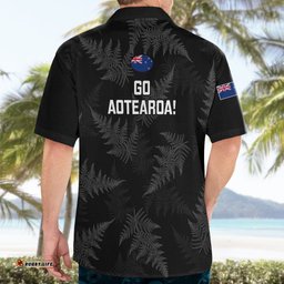 New Zealand Silver Fern Rugby Hawaiian Shirt Go Aotearoa World Cup