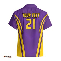 Custom Galle Cricket Hawaiian Shirt Lanka League