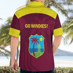 West Indies Cricket Hawaiian Shirt Go Windies Dynamic Version