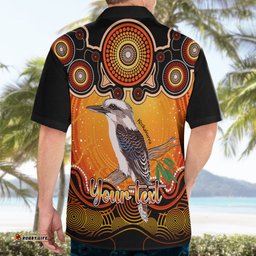 Personalised Australia Sagittarius Kookaburra Zodiac Hawaiian Shirt Auz Astrology Aboriginal Red