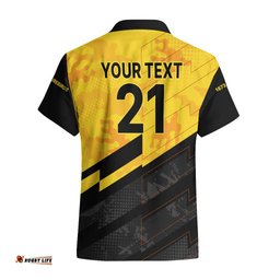 Custom Text And Number New Zealand Wellington Cricket Hawaiian Shirt Firebirds Sporty Style