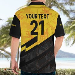 Custom Text And Number New Zealand Wellington Cricket Hawaiian Shirt Firebirds Sporty Style