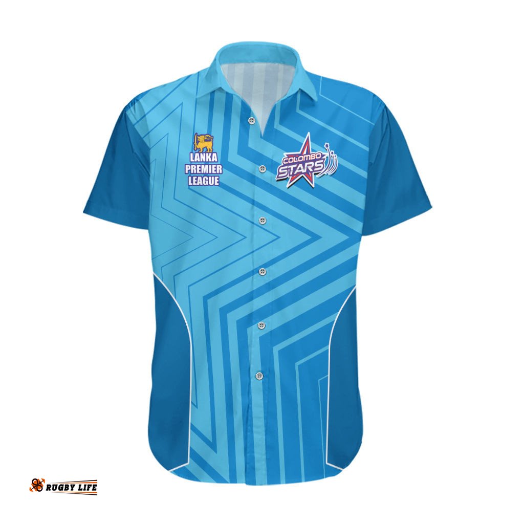 Colombo Star Cricket Hawaiian Shirt Lanka League