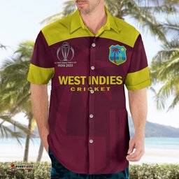 Personalised West Indies Cricket Hawaiian Shirt Go Windies Dynamic Version