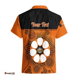 Personalised 1 July Australia Territory Day Hawaiian Shirt Aboriginal Pattern
