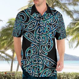 New Zealand Hawaiian Shirt Maori Pattern Papua Shell