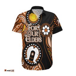 Personalised NAIDOC Hawaiian Shirt Nothern Territory For Our Elders
