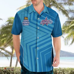 Custom Colombo Star Cricket Hawaiian Shirt Lanka League