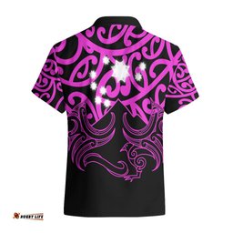 Matariki New Zealand Hawaiian Shirt Maori New Year Purple