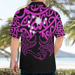 Matariki New Zealand Hawaiian Shirt Maori New Year Purple