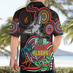 Bombers Football Aboriginal Art Hawaiian Shirt NAIDOC Indigenous Tribal