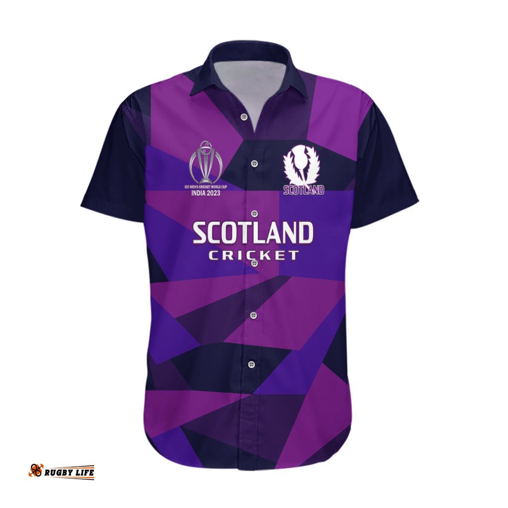 Scotland Cricket Hawaiian Shirt Go Scottish Dynamic Version