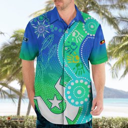 Personalised Australia NAIDOC Hawaiian Shirt Aboriginal Tribal Art Stylization