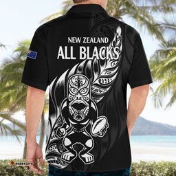 New Zealand All Black Rugby Hawaiian Shirt