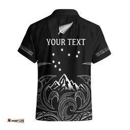 Personalised New Zealand Hawaiian Shirt Maori Te Iwa o Matariki