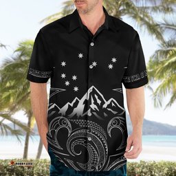 Personalised New Zealand Hawaiian Shirt Maori Te Iwa o Matariki