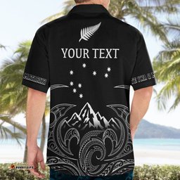 Personalised New Zealand Hawaiian Shirt Maori Te Iwa o Matariki