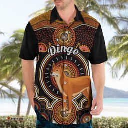 Personalised Australian Astrology Hawaiian Shirt Aboriginal Dingo Zodiac Sign