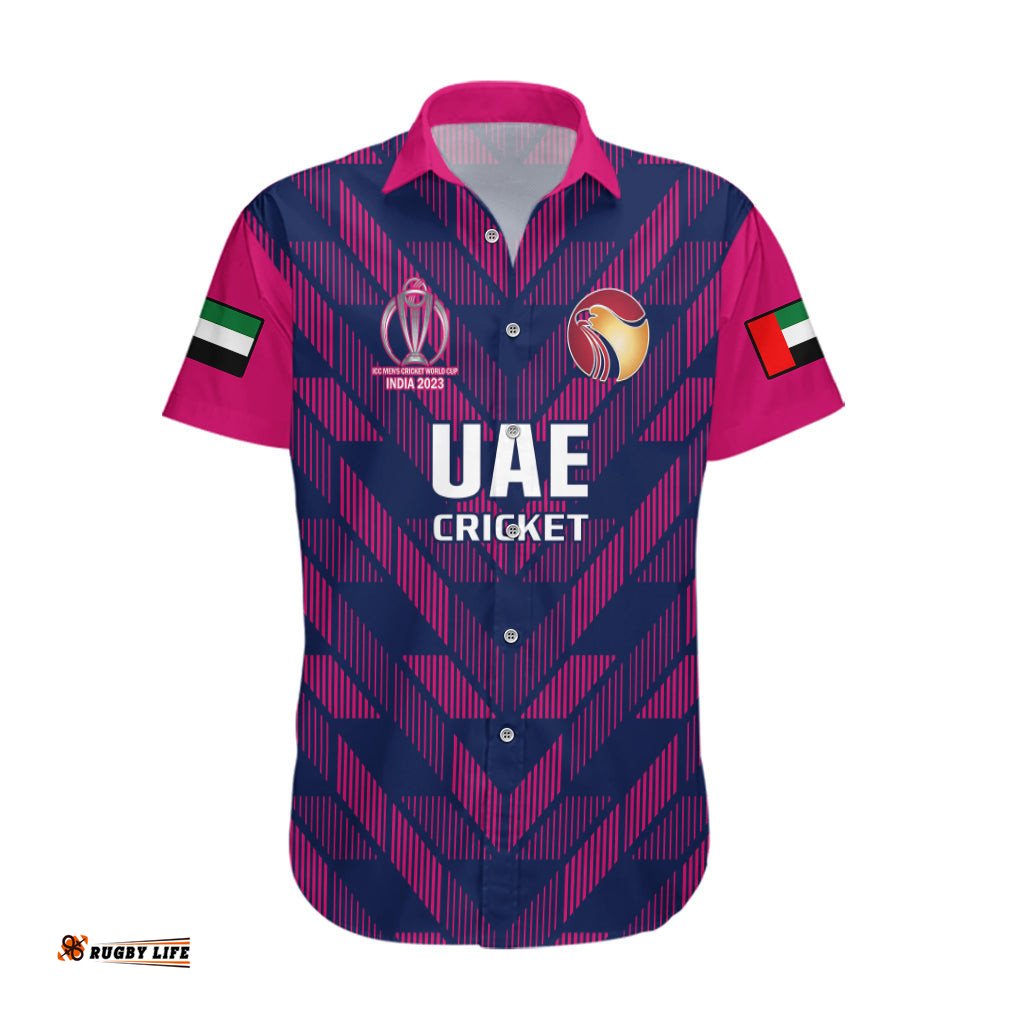 United Arab Emirates Cricket Hawaiian Shirt Go UAE Dynamic Version
