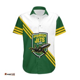 Personalised Australia Rugby Hawaiian Shirt Ipswich Jets Est 1982 Sporty Style