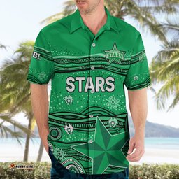 Australia Stars Cricket Hawaiian Shirt Indigenous