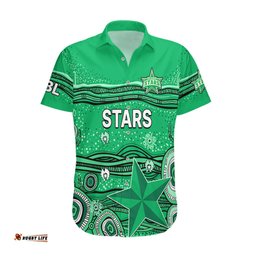 Australia Stars Cricket Hawaiian Shirt Indigenous