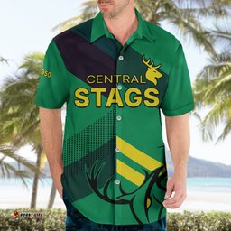 New Zealand Central Districts Cricket Hawaiian Shirt Central Stags Simple Style