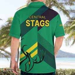 New Zealand Central Districts Cricket Hawaiian Shirt Central Stags Simple Style