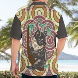 Personalised Australia Koala Hawaiian Shirt Aboriginal